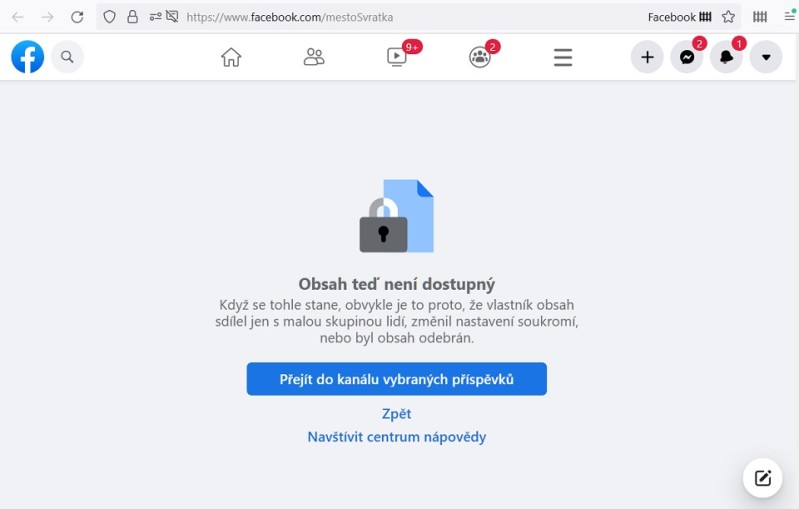 Komunikace MÚ Svratka ve 21. století aneb čím méně, tím lépe